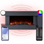 Klarstein - Studio Light & Fire 2 Smart Kamin 1000/2000w Mdf Wifi-steuerung