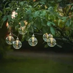Star Trading Solarlichterkette Chania, 8 Kugeln, Transparent, Led,...