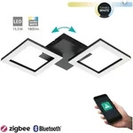 Eglo Connect Led Deckenleuchte Paranday-z Schwarz 47 X 22,5 Cm Deckenlampen &