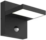 Lucande - Wandleuchte Au&szlig;en 'silvan' Aus Aluminium Mit Bewegungsmelder Von