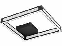 Led Deckenleuchte Altaflor warmweiß 31,5x31,5cm schwarz Deckenlampe - Eglo
