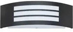 Au&szlig;en Bereich Wand Leuchte Terrassen Park Lampe Strahler Silber Ip44 Rabalux 8410