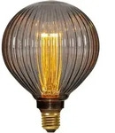 Led-leuchtmittel ,decoled New Generation Classic', E27, 1w, Smoke Glas, Geriffelt