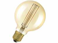 Osram - Vintage 1906 LED-Lampe mit Gold-Tönung, 5,8W, 470lm, Kugel-Form mit 95mm