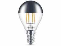 Led Lampe ersetzt 35W, E14 Tropfen P45, klar, warmweiß, 397 Lumen, nicht dimmbar,