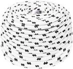 Vidaxl Braided Boat Rope White 8 Mmx25 M Polyester