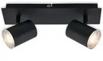 Led Badleuchte Spotleuchte 2xgu10 Ip44 5 W Schwarz Metall-kunststoff Briloner