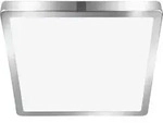 Led Aufbauleuchte Fueva 5 Chrom 28,5 X 28,5 Cm Neutralwei&szlig; Deckenlampen &