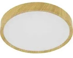 Eglo Led Deckenleuchte Musurita Holz &Oslash; 44 Cm Warmwei&szlig; Deckenlampen & Kronleuchter
