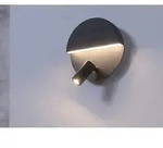 Trio - Led Leselampe Mario Schwarz Mit Schalter & Stecker, &Oslash; 16cm