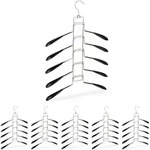 6 X Mehrlagiger Kleiderb&uuml;gel, 5 B&uuml;gel Pro Aufh&auml;ngung, Oberbekleidung,