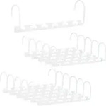 12 X Metall Raumsparb&uuml;gel, 360&deg; Drehbare Haken, Organizer F&uuml;r Je 6 B&uuml;gel,