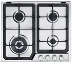 De'longhi Pfi 46 Gh Einbau-gasherd, Edelstahl, 60 Cm, 4 Brenner