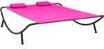Sonnenliege Stoff Rosa - Vidaxl
