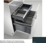 Naber Cox&reg; Base 360 S/600-2 Mit Base-board, Abfallsammler F&uuml;r Frontausz&uuml;ge,
