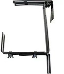 Blumenkastenhalter 3-fach Verstellbar, Anthrazit