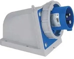 Cee-wandger&auml;testecker 16a, 3-polig, 230v Twist, Ip67 - Schraubklemmen Inkl.
