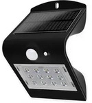 Blulaxa Solar-led Wandleuchte 48873 Mit Sensor, 1,5w, Schwarz
