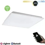 Eglo Led Deckenleuchte Herrora-z 59,5 X 59,5 Cm Wei&szlig;, Smart Home Connect.z Lampe
