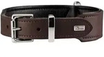 Halsband Basic 60 Nickel Braun/ Schwarz