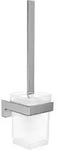 Emco - Cue B&uuml;rstengarnitur Chrom Mit Kristallglas, Wandmodell,