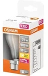 Led Standard Verre D&eacute;poli Variable 9w B22 Chaud Bte1 - Osram