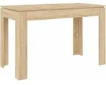Esstisch Sonoma-eiche 120x60x76 Cm Holzwerkstoff - Vidaxl