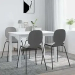 Vidaxl Dining Table White 114x71x75 Cm Solid Rubber Wood