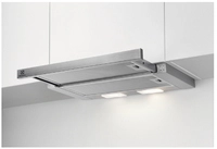 Electrolux - Lfp326s Halbintegrierte Dunstabzugshaube (ausziehbar) Grau 410 M&sup3;/h C