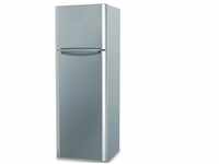 Indesit - kombinierter Kühlschrank 60 cm 318 l gebrauter Edelstahl -...