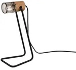 Defibrico - Industrial Tosh Tischlampe Metallgeflecht Metallschirm Und...