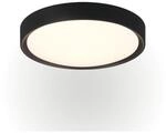 Led Deckenleuchte Clarimo In Schwarz Matt Ip44 Badlampe, &Oslash; 33cm