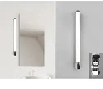 Led Bad Wandleuchte Piera Mit Steckdose Chrom - Spiegelleuchte, Breite 79cm