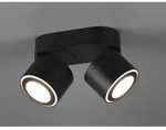 Trio - Led Deckenstrahler Taurus 2-flammig Schwarz, Breite 18cm