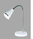 Moderne Flexible Led Schreibtischleuchte Arras 1 Flammig Kunststoff In Wei&szlig;