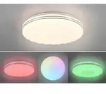 Reality Leuchten - Led Deckenleuchte Tiger Dimmbar Sternenhimmel Farbwechsel, &Oslash; 38cm