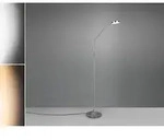Trio - Led Stehleuchte Monza Dimmbar Mit Flexarm, H&ouml;he 145cm, Silber