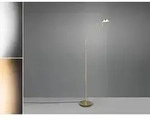 Trio - Led Stehleuchte Monza Dimmbar Mit Flexarm, H&ouml;he 145cm, Messing