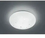 Led Deckenleuchte Achat Mit Sternenhimmel Kunststoff Wei&szlig;, &Oslash; 27cm