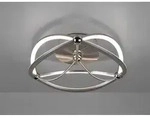 Designer Led Deckenleuchte Charivari Silber Matt, &Oslash; 41cm