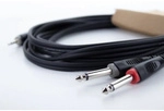 Cordial 14864 Audio Y-adapter [1x Klinkenstecker 3.5 Mm - 2x Klinkenstecker 6.3 Mm