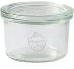 Weck - Einkochgl&auml;ser 200ml 12 Stk Rundrand Sturzform Ein Gl&auml;ser Dessertgl&auml;ser