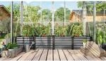 Vitavia Hochbeet "linus In & Out 401 L", Granit/ Schwarz, L