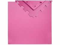 Eyepower - Tappetino Puzzle per Sport 90x90x1,2cm Rosa - pink