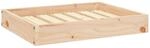 Hundebett 61,5x49x9 Cm Massivholz Kiefer Vidaxl