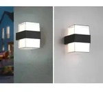 Trio Lighting - Led Au&szlig;enwandleuchte Molina Eckig Up And Down Anthrazit 13x9cm