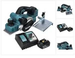 Makita Dkp 181 Rt1 Akku Hobel Falzhobel 82 Mm 18 V Brushless + 1x Akku 5,0 Ah +