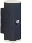 Lindby - Led Wandleuchte Au&szlig;en 'sally' Aus Aluminium Mit Bewegungsmelder Von