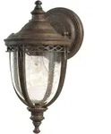 English Bridle - 1 Licht Im Freien Kleine Wandlaterne Licht Britische Bronze Ip44,
