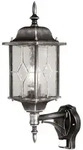 Elstead - Wexford - 1 Licht Au&szlig;enbewegungssensor Laterne Licht Schwarz Silber Ip43,